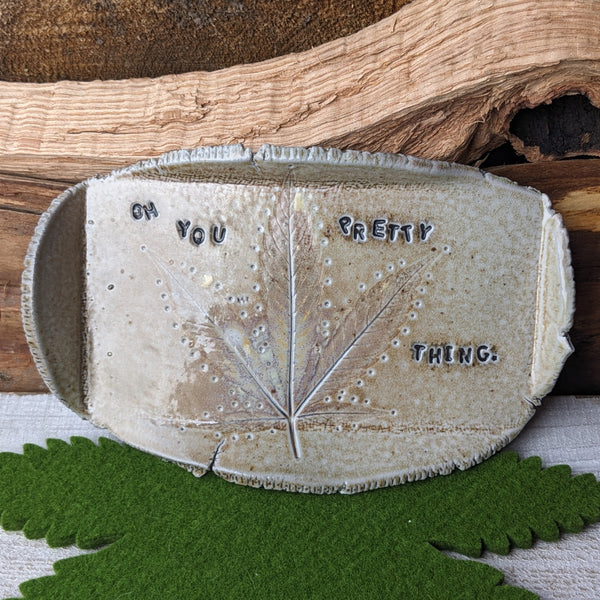 oh you pretty thing stoneware rolling tray